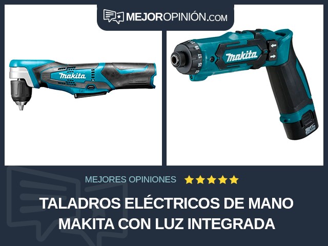 Taladros eléctricos de mano Makita Con luz integrada