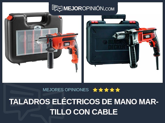 Taladros eléctricos de mano Martillo Con cable