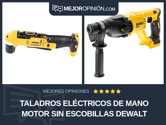 Taladros eléctricos de mano Motor sin escobillas DEWALT