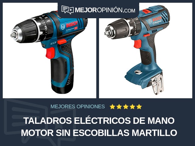 Taladros eléctricos de mano Motor sin escobillas Martillo