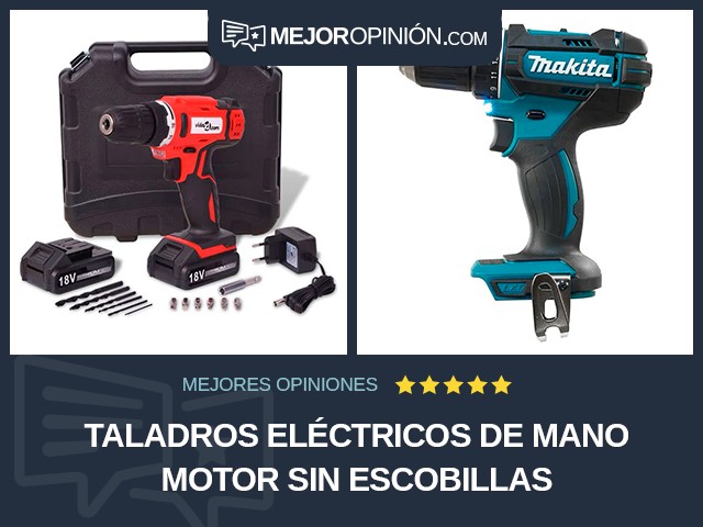 Taladros eléctricos de mano Motor sin escobillas