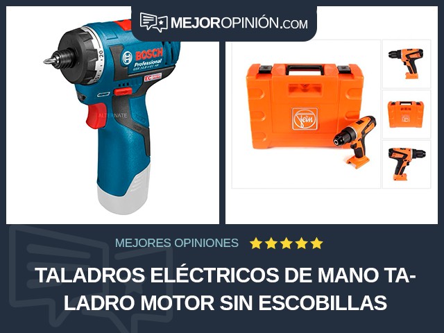 Taladros eléctricos de mano Taladro Motor sin escobillas