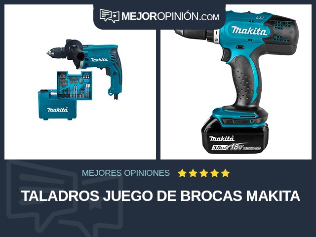 Taladros Juego de brocas Makita