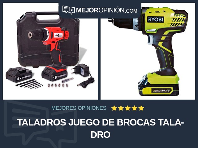 Taladros Juego de brocas Taladro