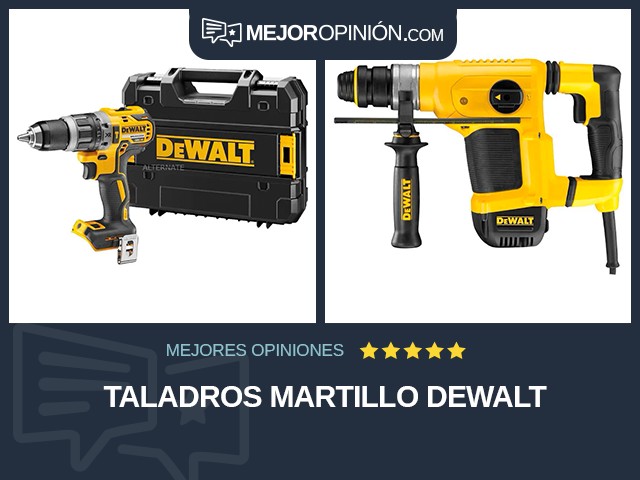 Taladros Martillo DEWALT