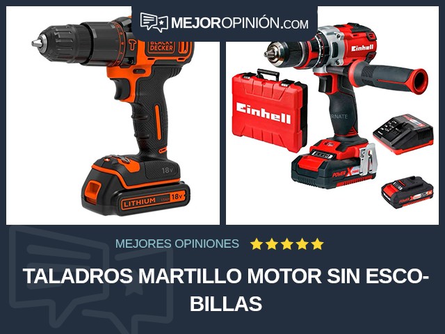 Taladros Martillo Motor sin escobillas