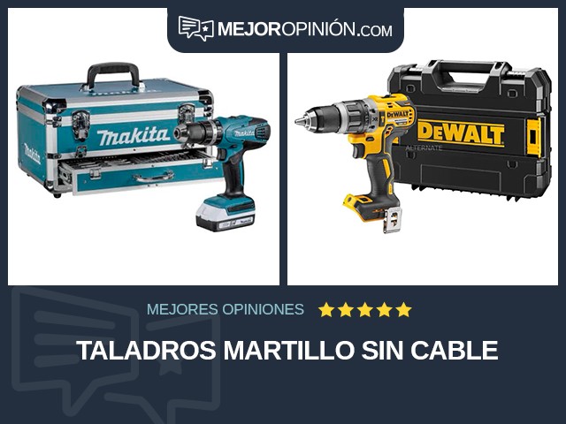 Taladros Martillo Sin cable