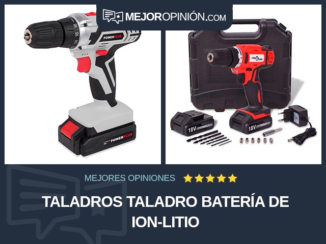 Taladros Taladro Batería de ion-litio
