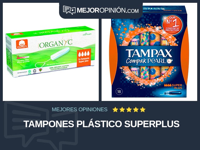 Tampones Plástico Superplus