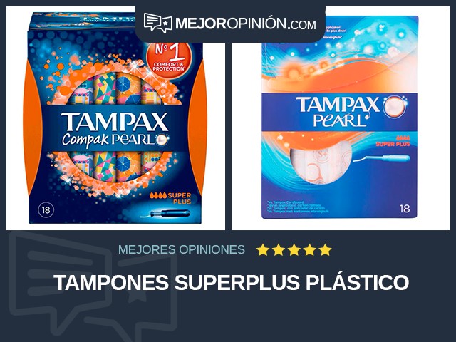 Tampones Superplus Plástico