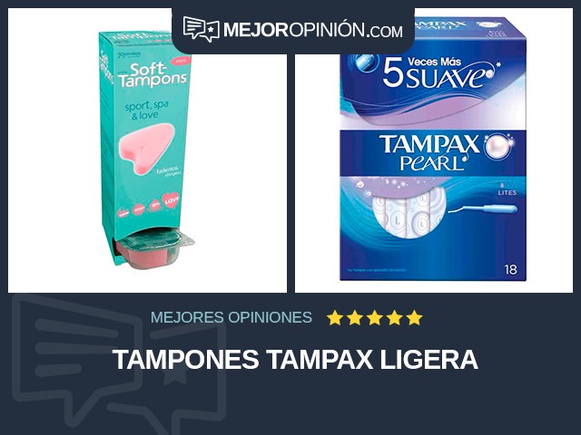 Tampones Tampax Ligera