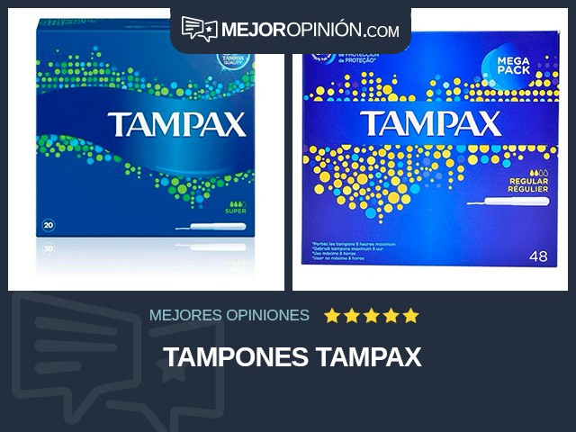 Tampones Tampax