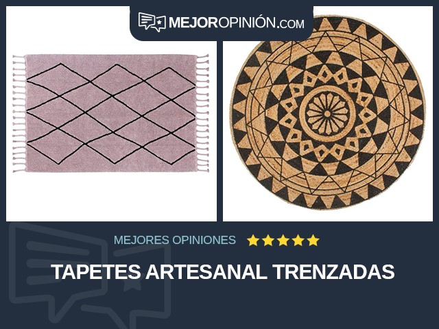 Tapetes Artesanal Trenzadas