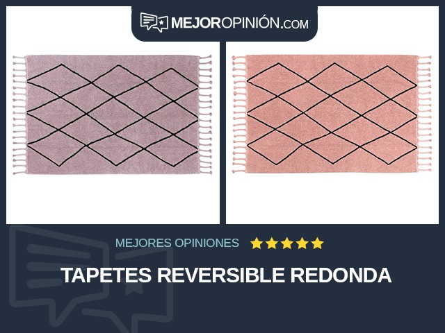 Tapetes Reversible Redonda