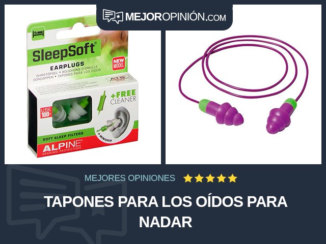 Tapones para los oídos Para nadar