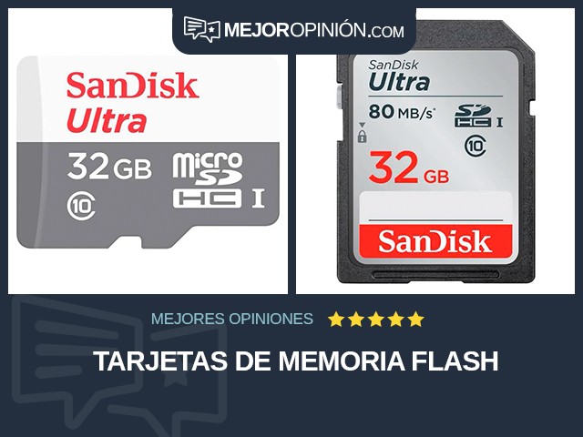 Tarjetas de memoria flash