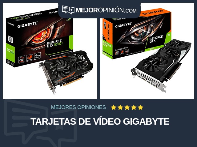 Tarjetas de vídeo GIGABYTE