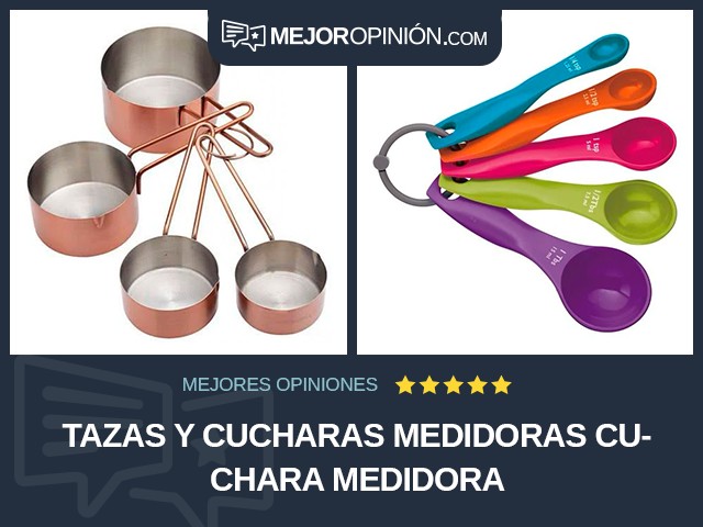 Tazas y cucharas medidoras Cuchara medidora