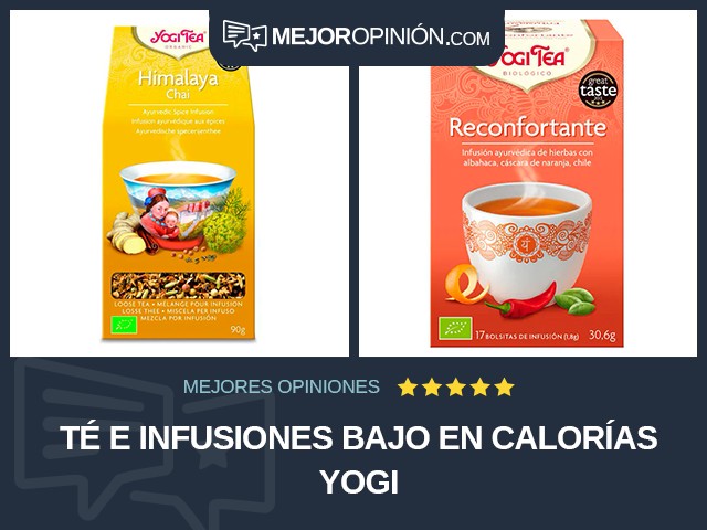 Té e infusiones Bajo en calorías Yogi