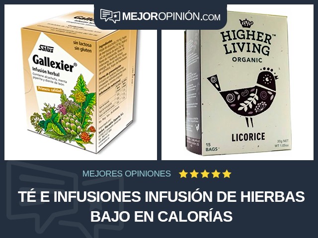 Té e infusiones Infusión de hierbas Bajo en calorías