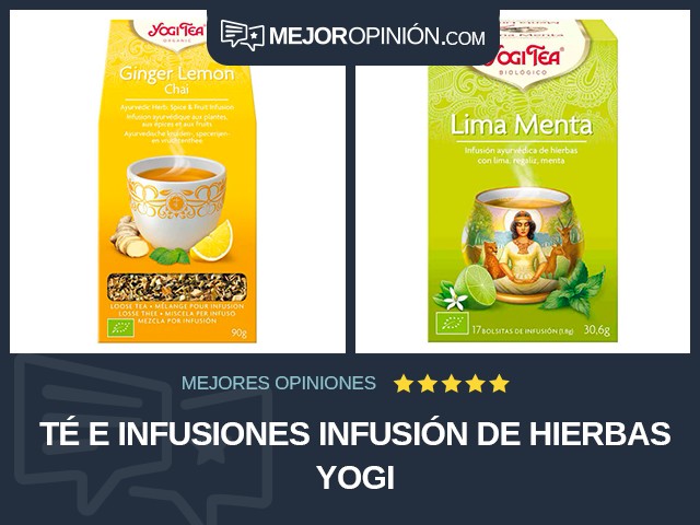 Té e infusiones Infusión de hierbas Yogi