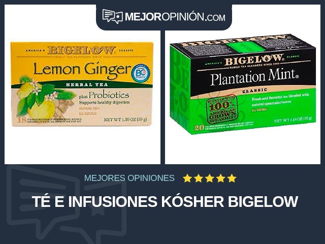 Té e infusiones Kósher Bigelow