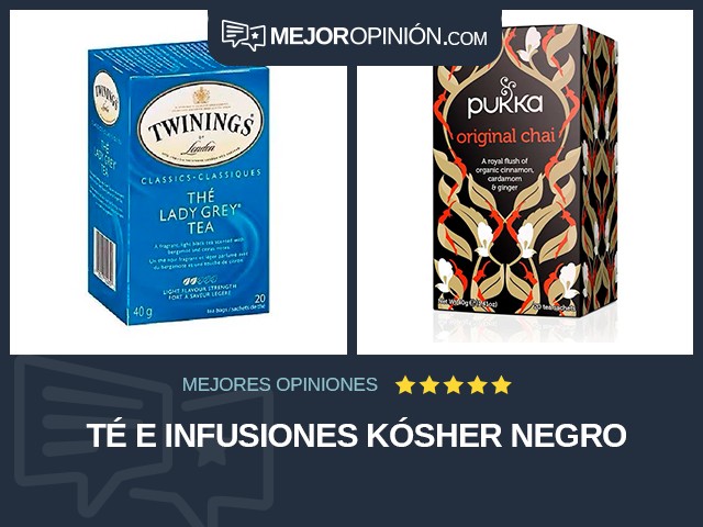 Té e infusiones Kósher Negro