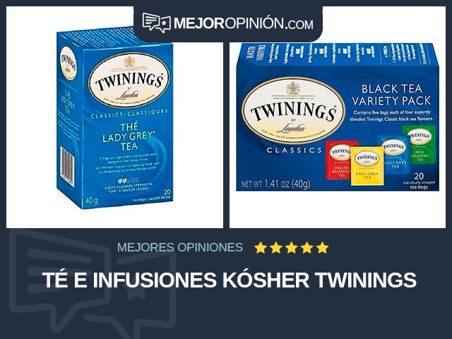 Té e infusiones Kósher Twinings