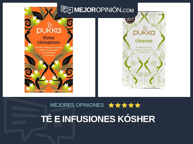 Té e infusiones Kósher