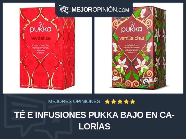 Té e infusiones Pukka Bajo en calorías