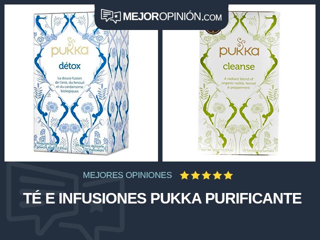 Té e infusiones Pukka Purificante