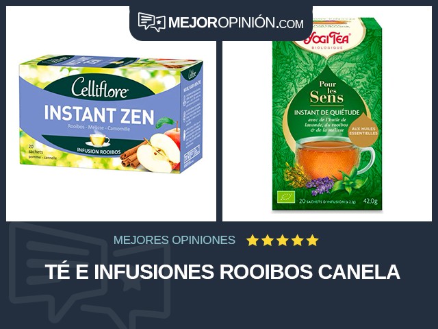 Té e infusiones Rooibos Canela