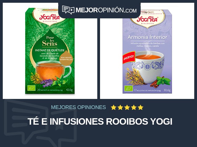 Té e infusiones Rooibos Yogi