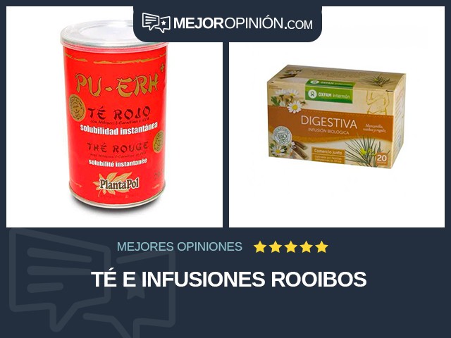 Té e infusiones Rooibos