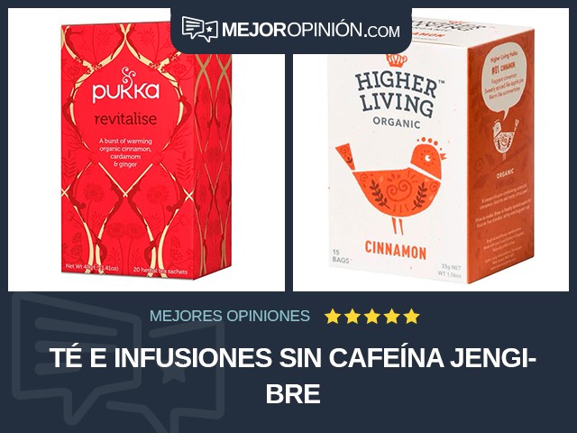 Té e infusiones Sin cafeína Jengibre