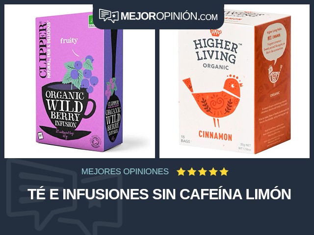 Té e infusiones Sin cafeína Limón