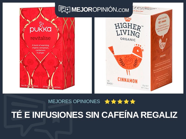 Té e infusiones Sin cafeína Regaliz