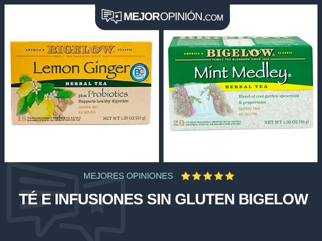 Té e infusiones Sin gluten Bigelow