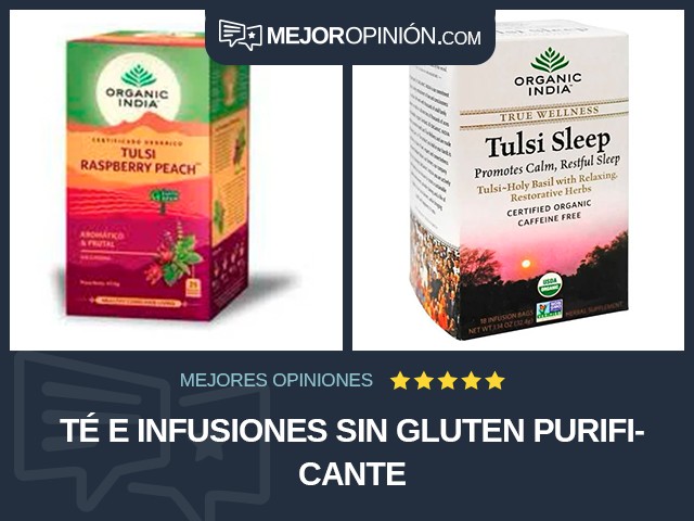 Té e infusiones Sin gluten Purificante