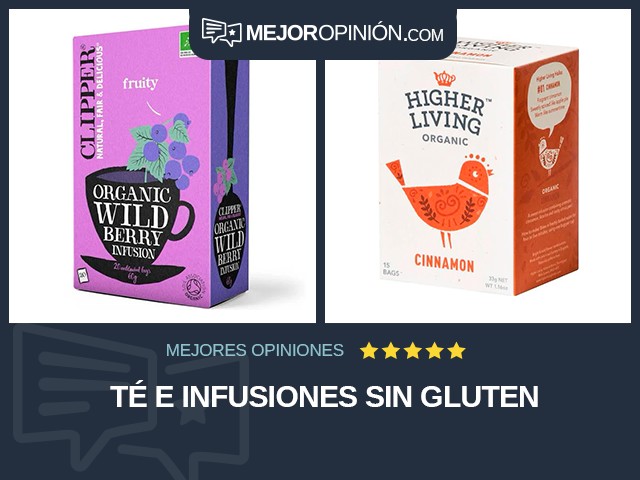 Té e infusiones Sin gluten