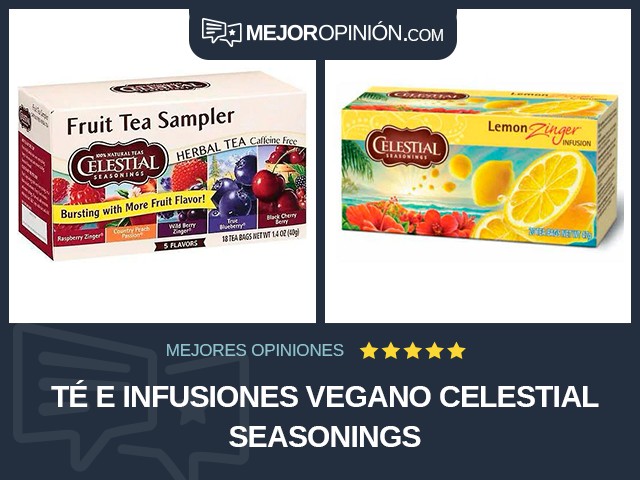 Té e infusiones Vegano Celestial Seasonings