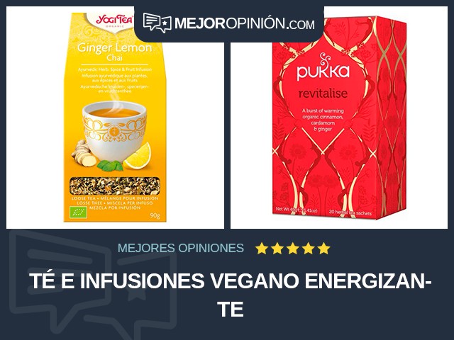 Té e infusiones Vegano Energizante