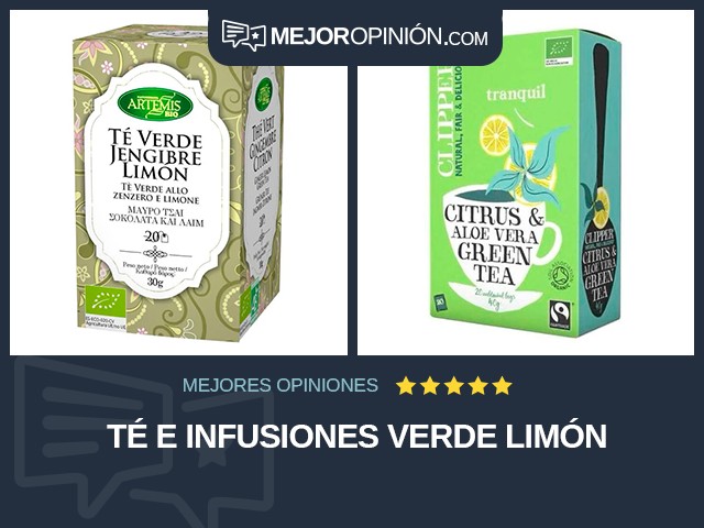 Té e infusiones Verde Limón