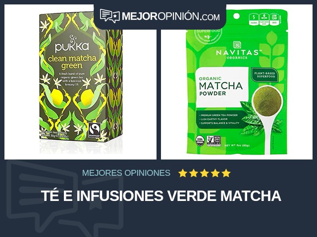 Té e infusiones Verde Matcha