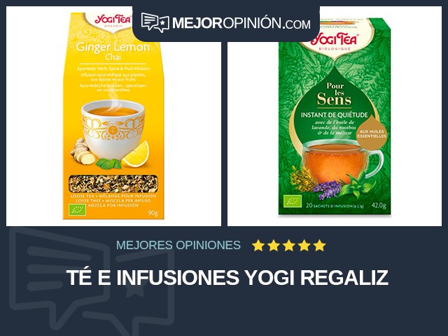 Té e infusiones Yogi Regaliz