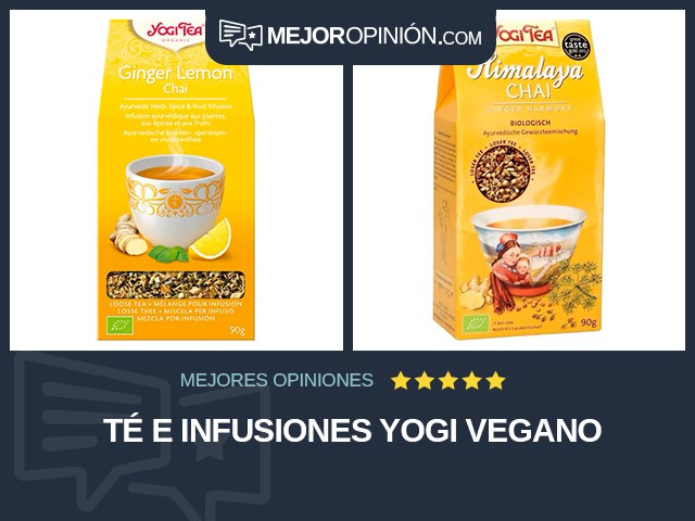 Té e infusiones Yogi Vegano