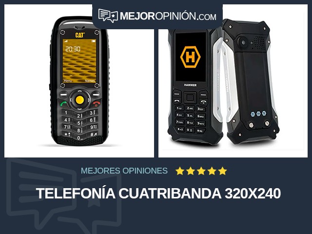 Telefonía Cuatribanda 320x240