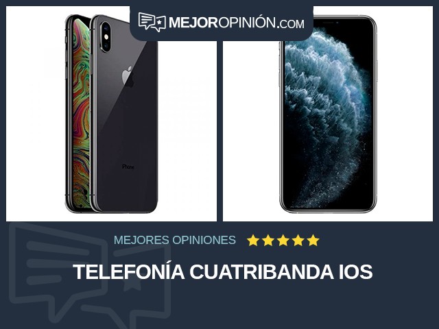 Telefonía Cuatribanda iOS