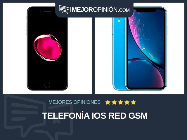 Telefonía iOS Red GSM
