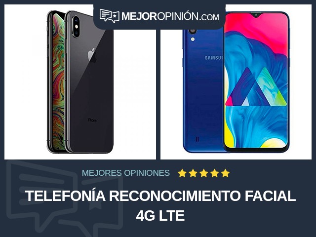 Telefonía Reconocimiento facial 4G LTE